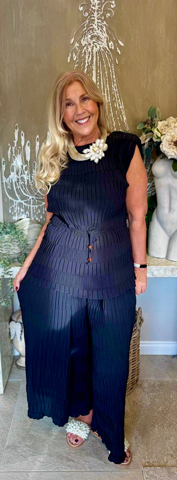 Petra Pleat inspired Suit