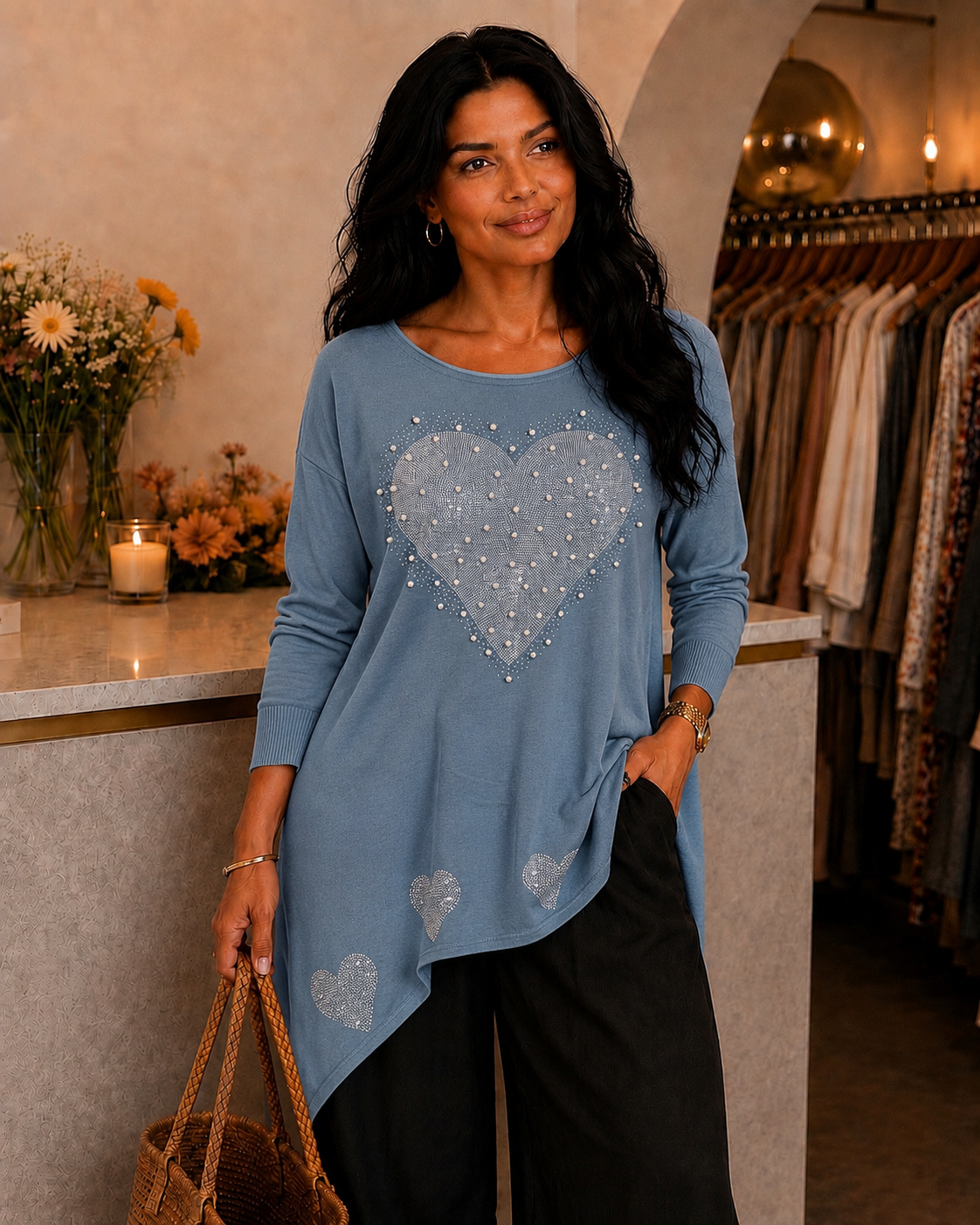 💙✨ The Bluebell Heart Knit ✨💙