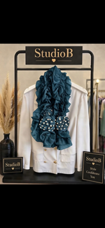 🖤✨ The Midnight Bloom Scarf