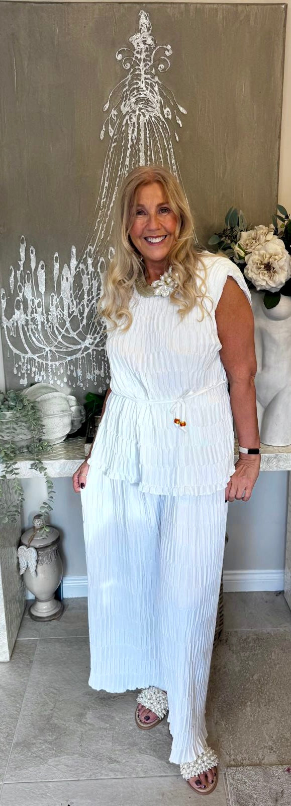 Petra Pleat inspired Suit