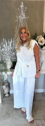 Petra Pleat inspired Suit