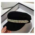 Luxury Pearlies Detail Baker Boy Hat