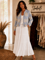 The Riviera Lace Bomber Jacket