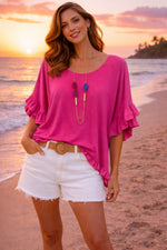 Frill flow top