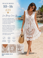Lace breeze cover up