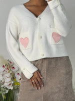 Heart pocket Cardi