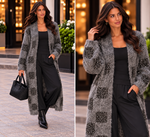 ✨🖤 The Milan Sparkle Patchwork Longline Cardigan 🖤