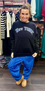 New York Black Sweatshirt
