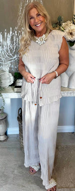 Petra Pleat inspired Suit