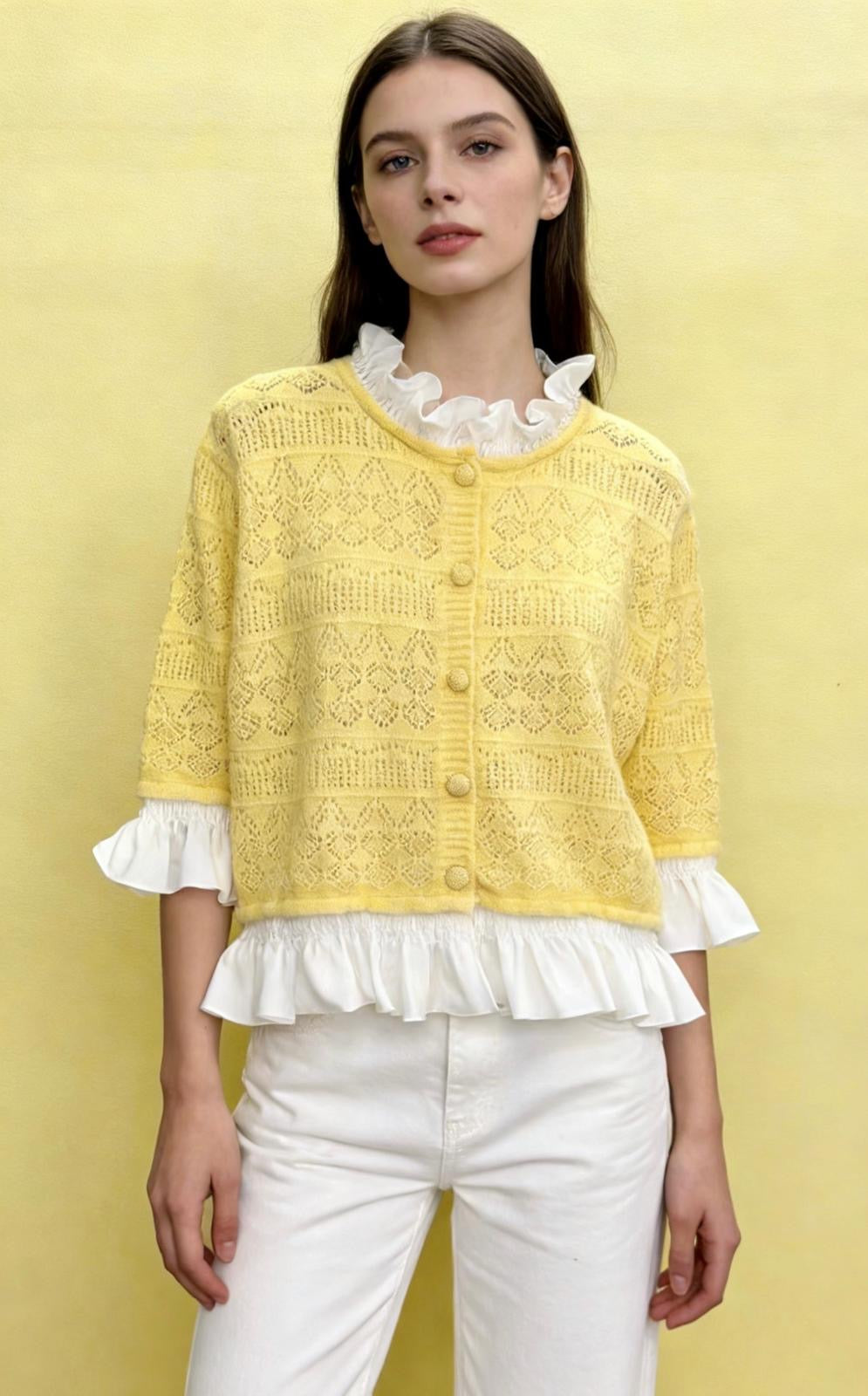 Sweet blossom knit