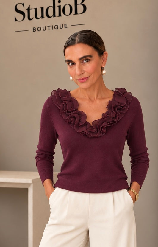 ✨ The Paris Ruffle Knit ✨