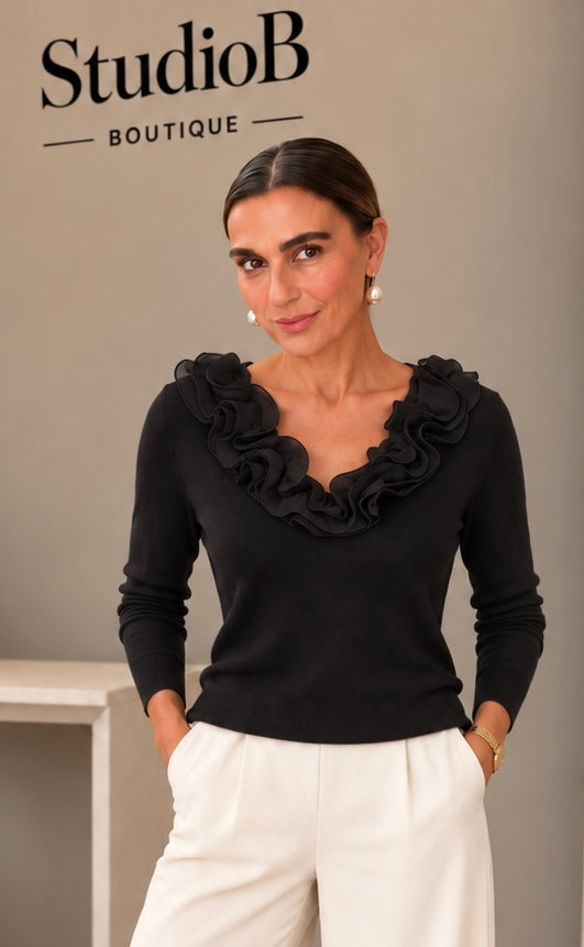 ✨ The Paris Ruffle Knit ✨