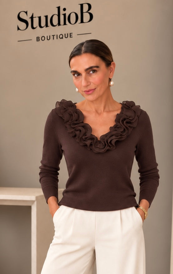 ✨ The Paris Ruffle Knit ✨