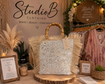 The Capri Lace Fringe Tote