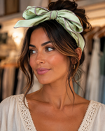 The Pistachio Bow Headband