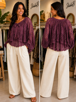 The Mulberry Muse Lace Blouse