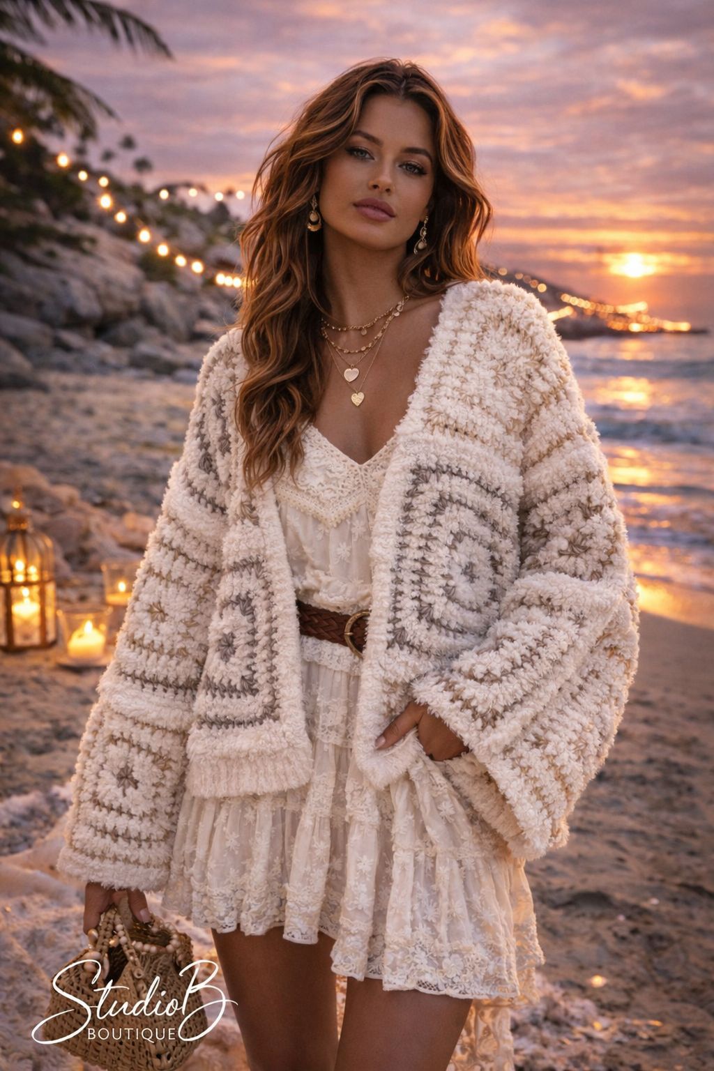 The Sahara Boho Square Jacket