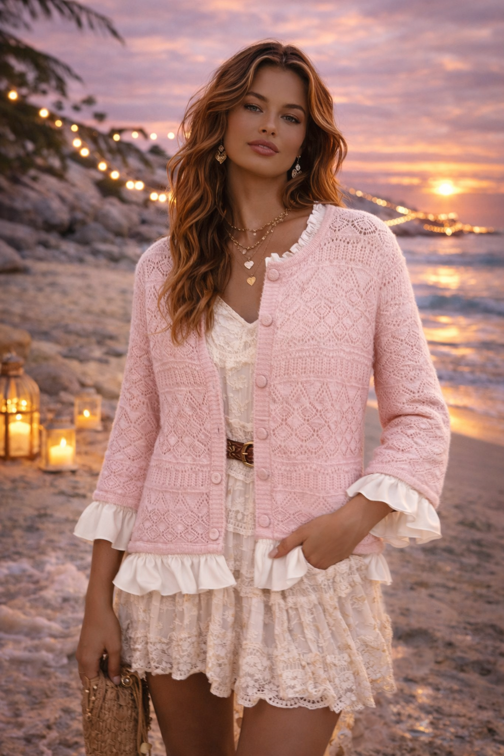 Sweet blossom knit