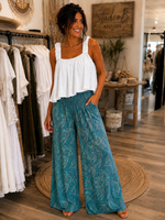 The Santorini Paisley Pants