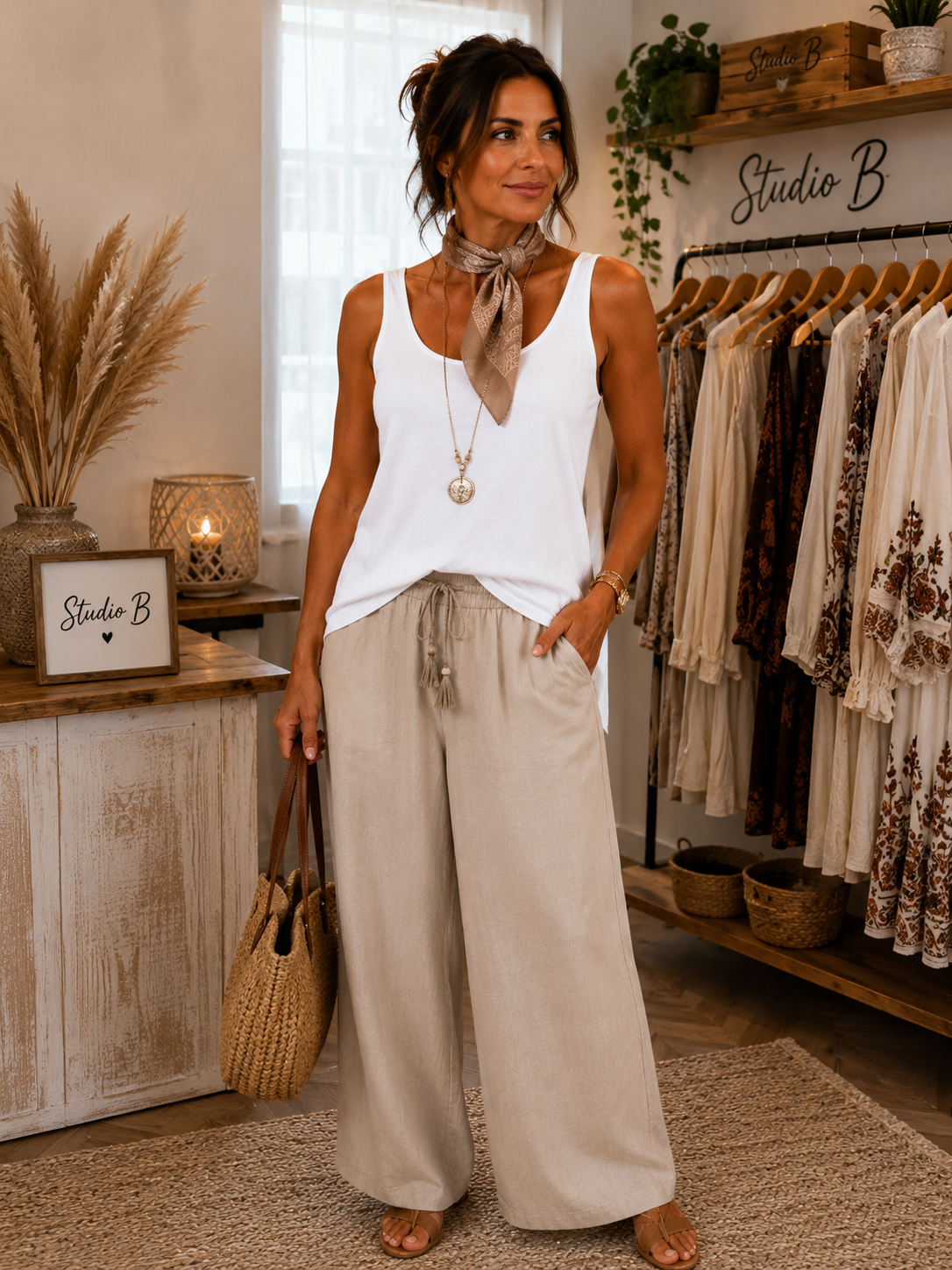 The StudioB Essential Layering Vest 🤎🤍