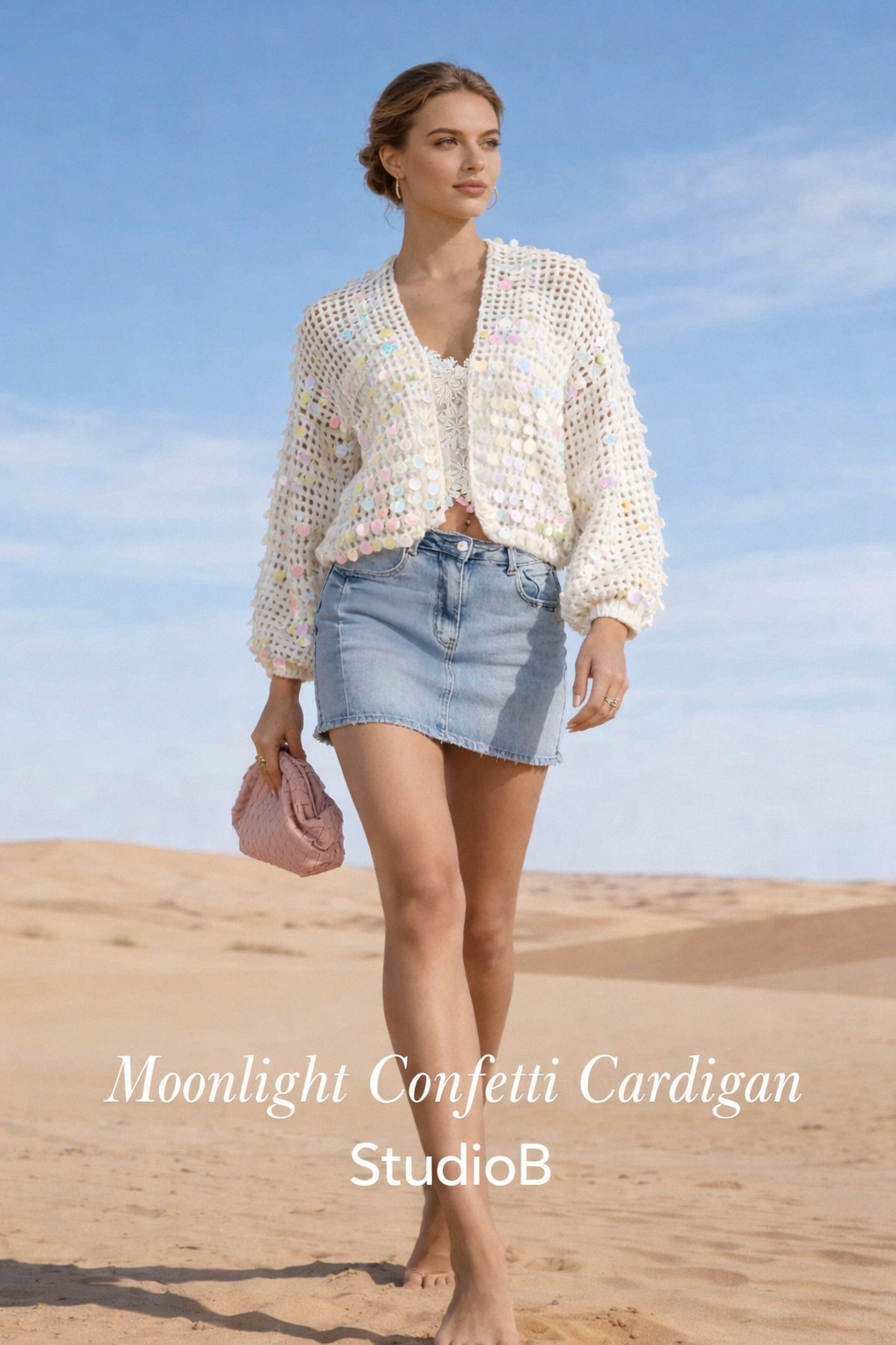Moonlight Confetti Cardigan