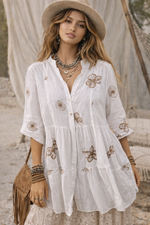 Marbella Butterfly Boho Tunic