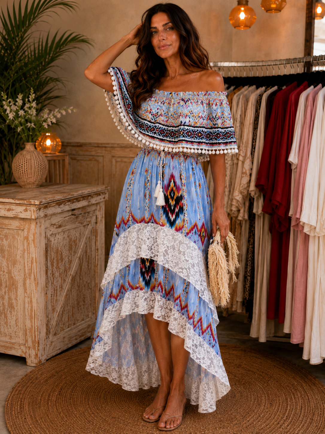 The Santorini High-Low Dress
