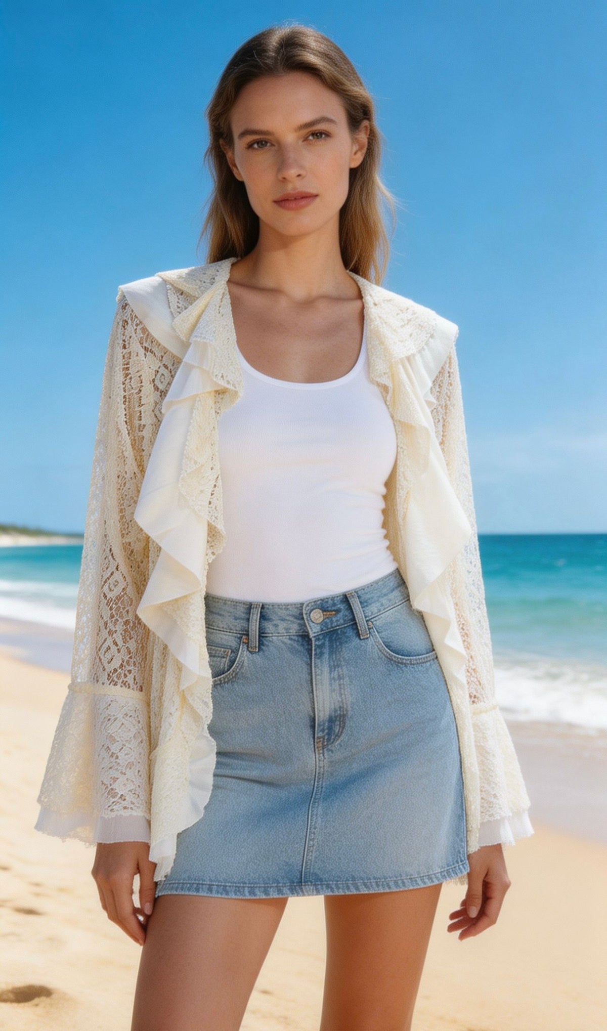 Ivory Romance Boho Blouse