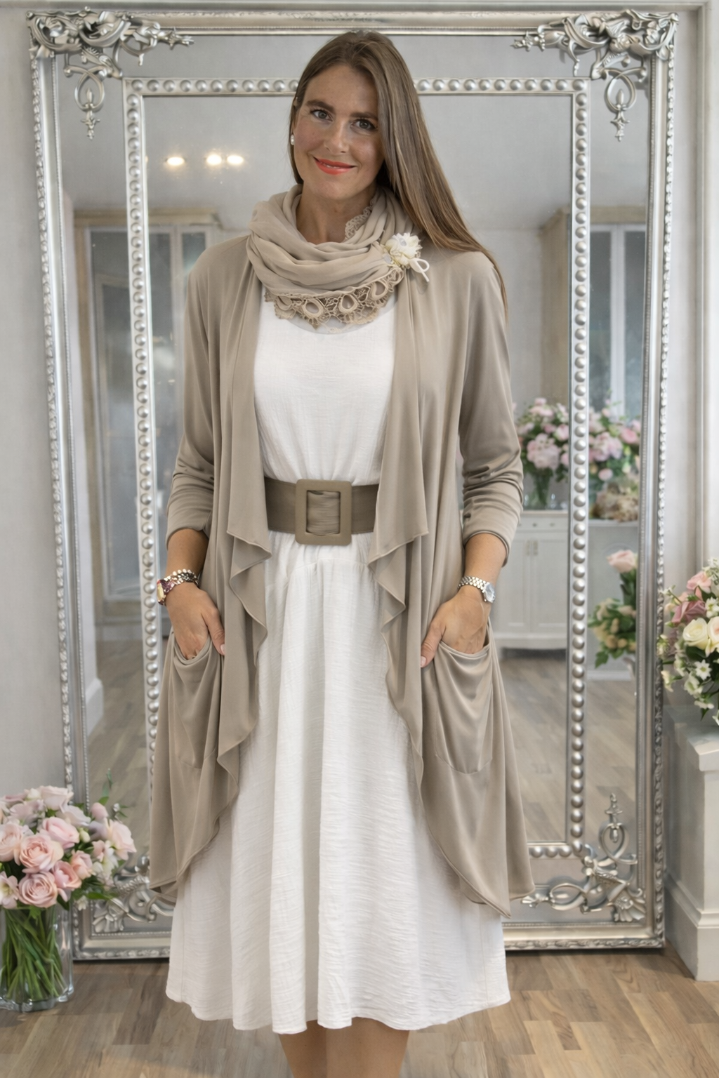 ✨ The Soft Drape Luxe Cardigan