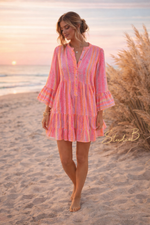 Name: Sunset Ibiza Boho Dress – StudioB