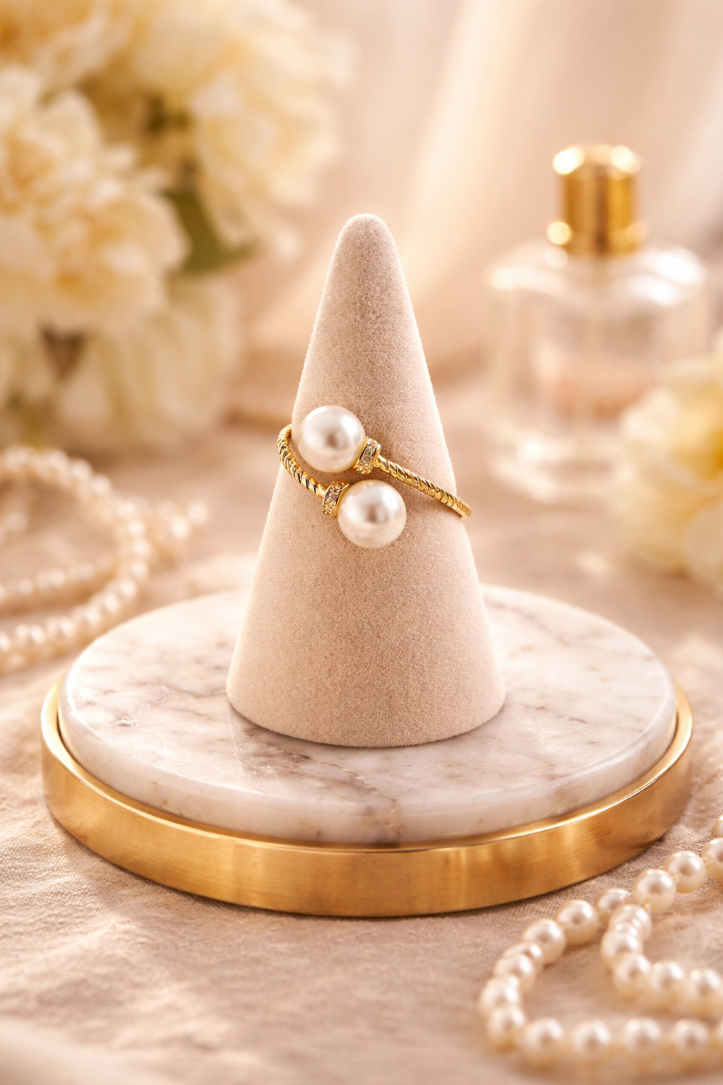 Pearl Embrace Luxe Ring