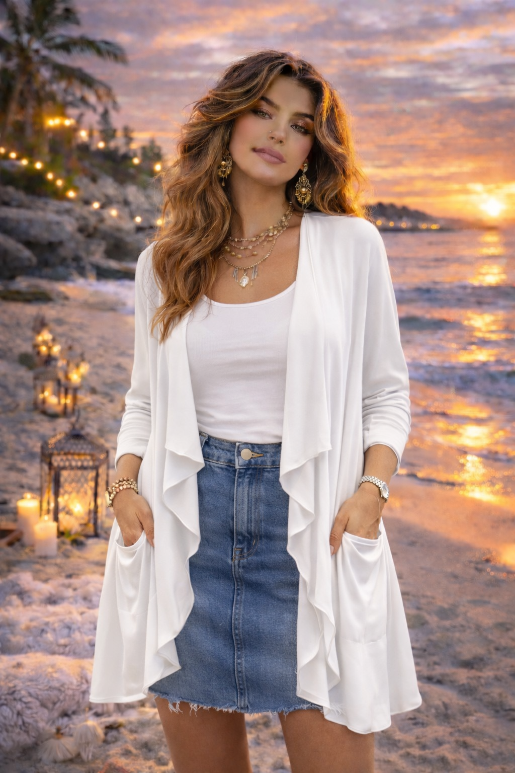 ✨ The Soft Drape Luxe Cardigan