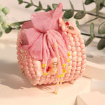 Cherry Blossom Dream Beaded Cuff