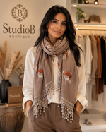 🤎✨ The Mocha Lace Scarf ✨🤎
