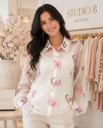 🌸✨ The Blossom Sheer Shirt ✨🌸