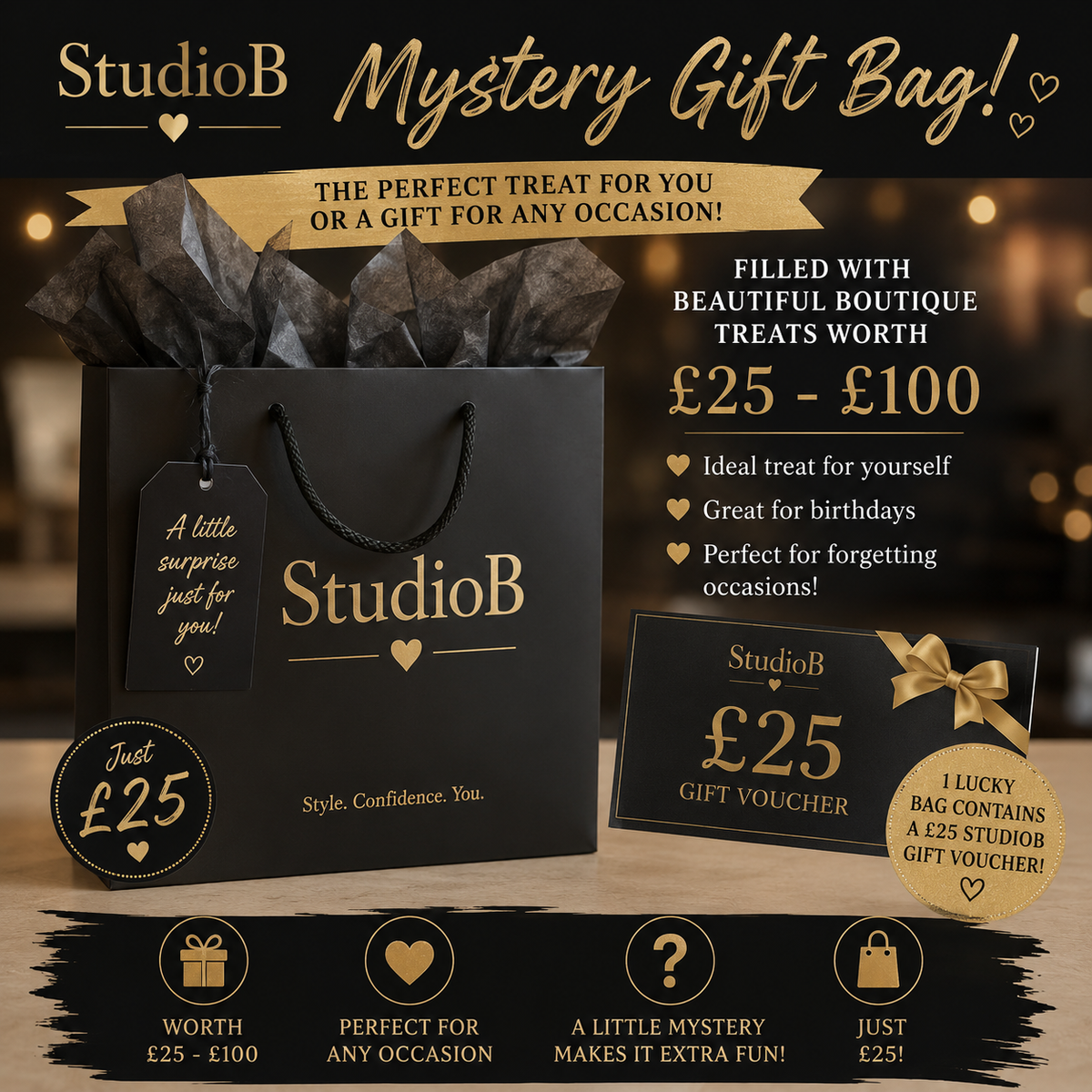 🎁✨ The StudioB Lucky Mystery Bag ✨🎁
