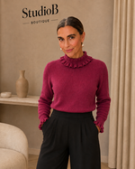 💗✨ The Berry Frill Knit ✨💗