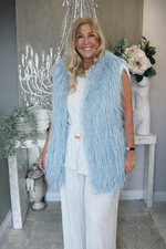 Lux faux fur gilet