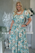 Daisy duke buttoned dress