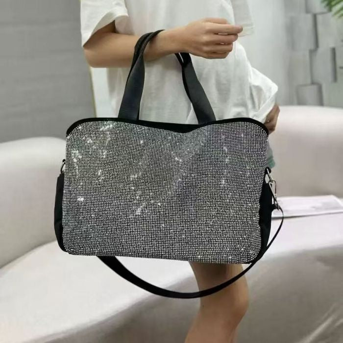 Diamond Shimmer Tote Bag