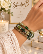 ✨ The Savannah Luxe Bracelet Stack ✨