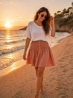 ✨ Sunset Breeze Smocked Shorts