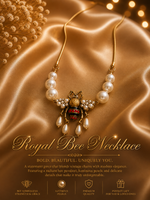 Queen Bee Pearl Necklace