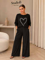 ✨ Sparkle Heart Soft Knit Jumper ✨