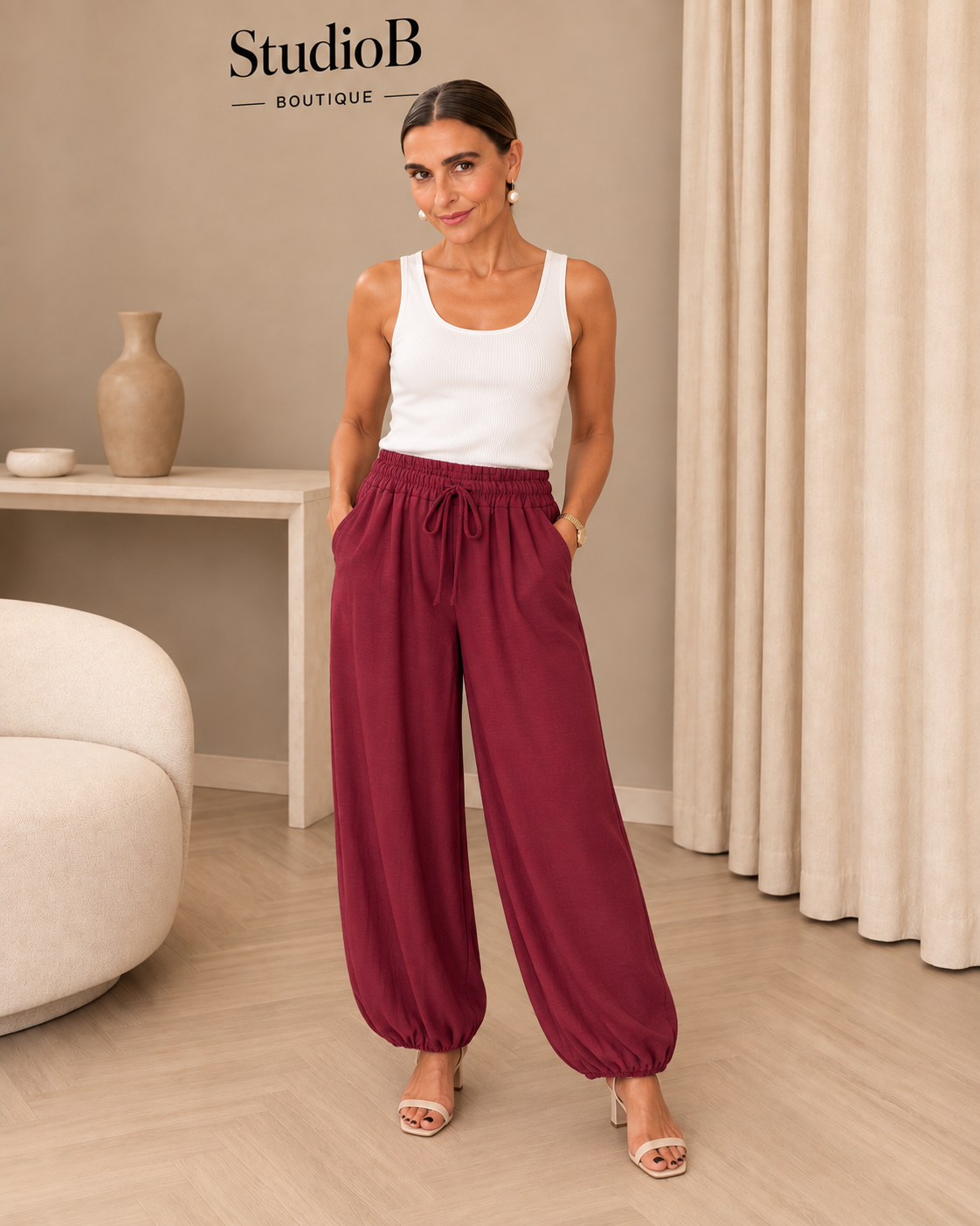 The Harper Balloon Trousers