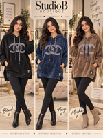✨ The Luxe Sparkle Hoodie ✨