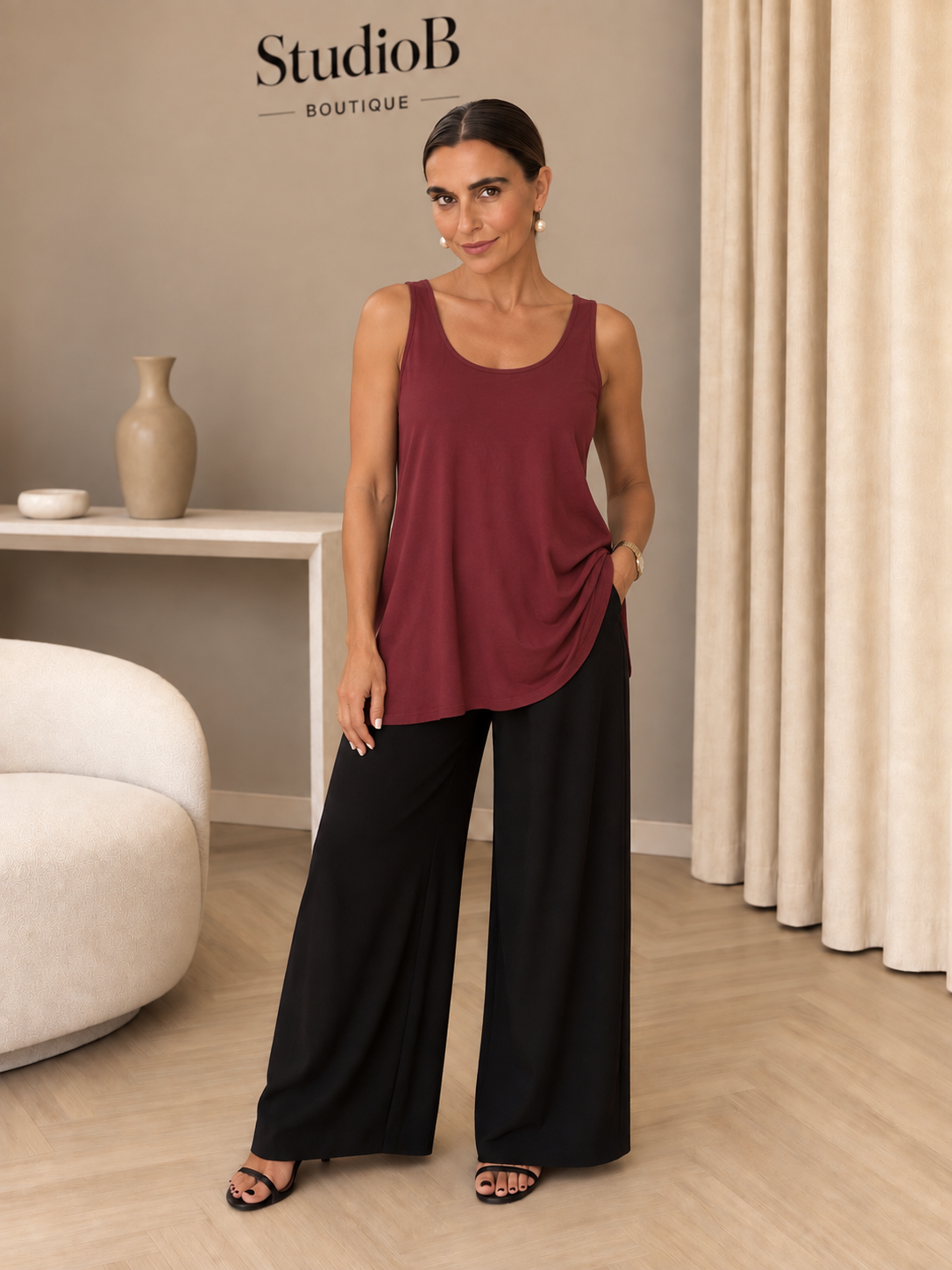The Bordeaux Everyday Vest ❤️