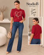 The Amour Pearl Heart Knit ❤️✨
