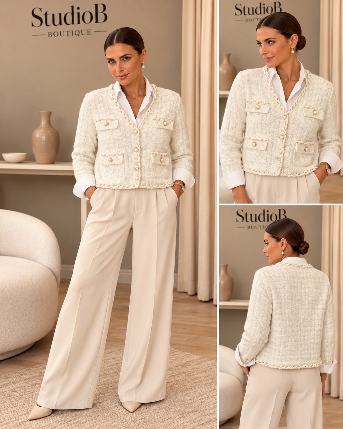 🤍 The Parisian Pearl Jacket 🤍