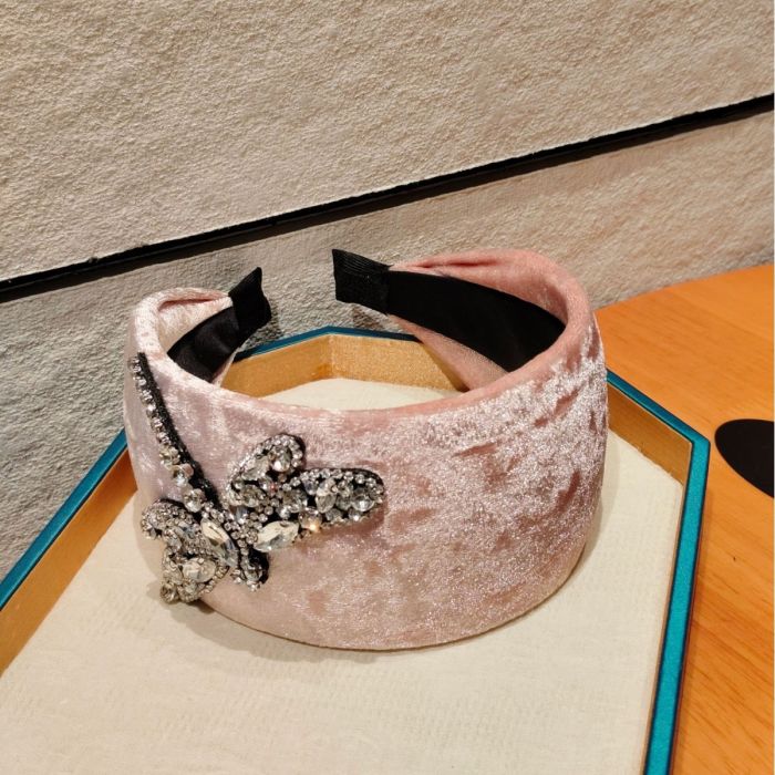 Velvet butterfly Hairband